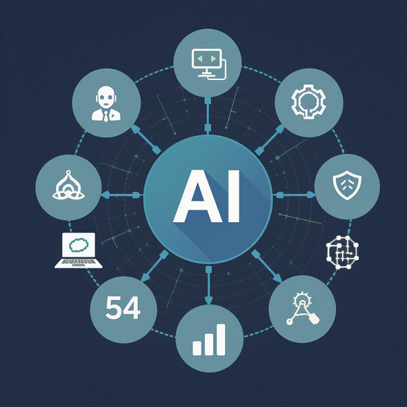 graphic showing AI tools