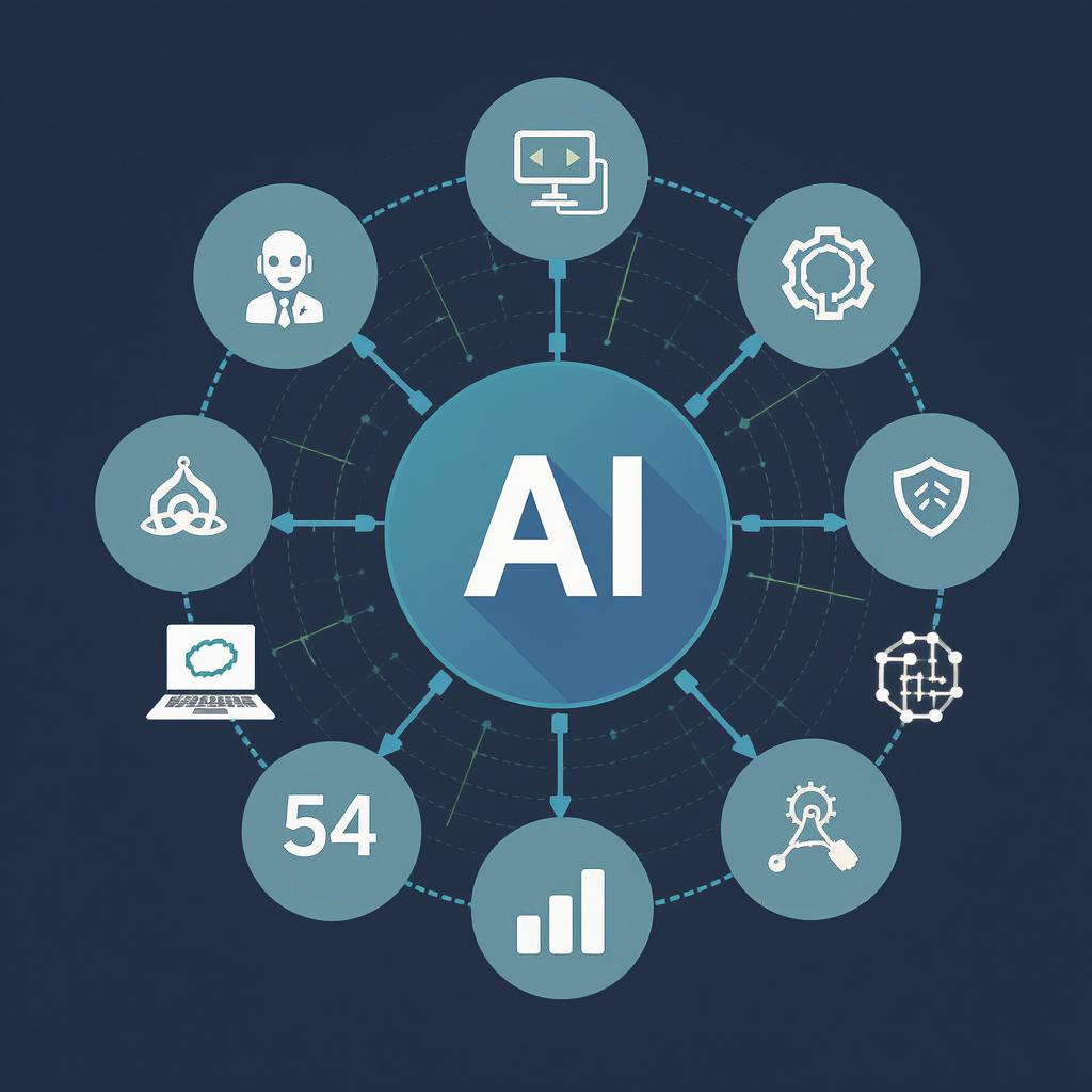graphic showing AI tools